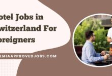 Hotel Jobs in Switzerland For Foreigners