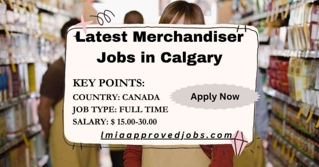 Latest Merchandiser Jobs in Calgary