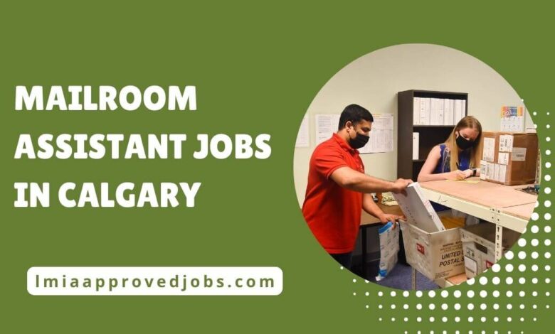 Mailroom Assistant Jobs in Calgary