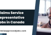 Claims Service Representative Jobs in Canada
