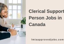 Clerical Support Person Jobs in Canada