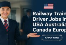 Railway Train Driver Jobs in USA Australia Canada Europe