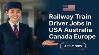 Railway Train Driver Jobs in USA Australia Canada Europe