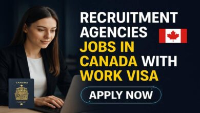 Recruitment Agencies Jobs in Canada With Work VISA