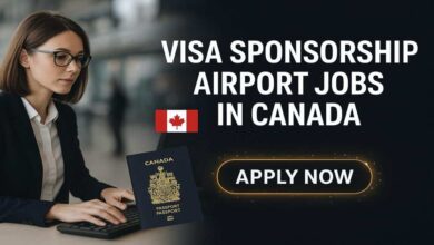 Visa Sponsorship Airport Jobs in Canada