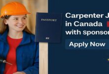 Carpenter Jobs in Canada with Sponsorship