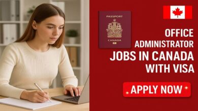 Office Administrator Jobs in Canada with Visa