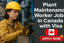 Plant Maintenance Worker Jobs in Canada with Visa