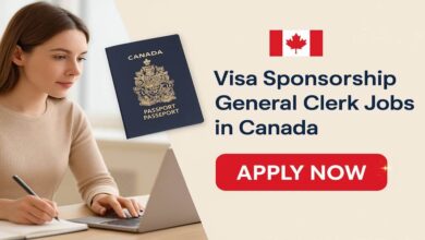 Visa Sponsorship General Clerk Jobs in Canada